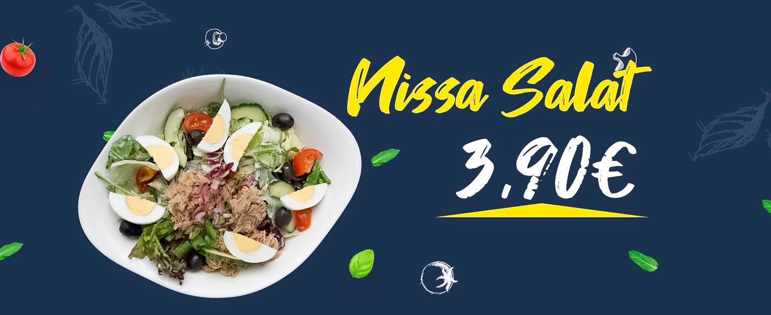 Nissa Salat für 3,90 EUR