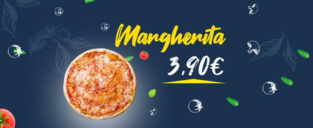Pizza Margherita Angebot