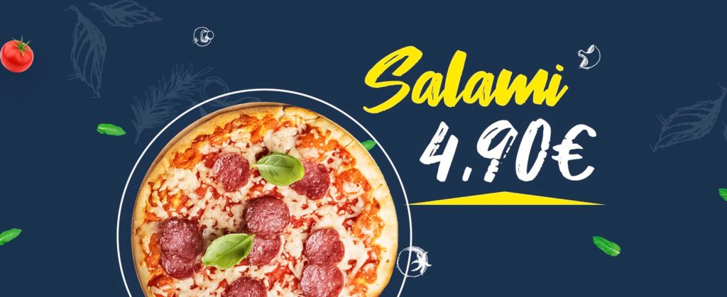 Pizza Salami Angebot