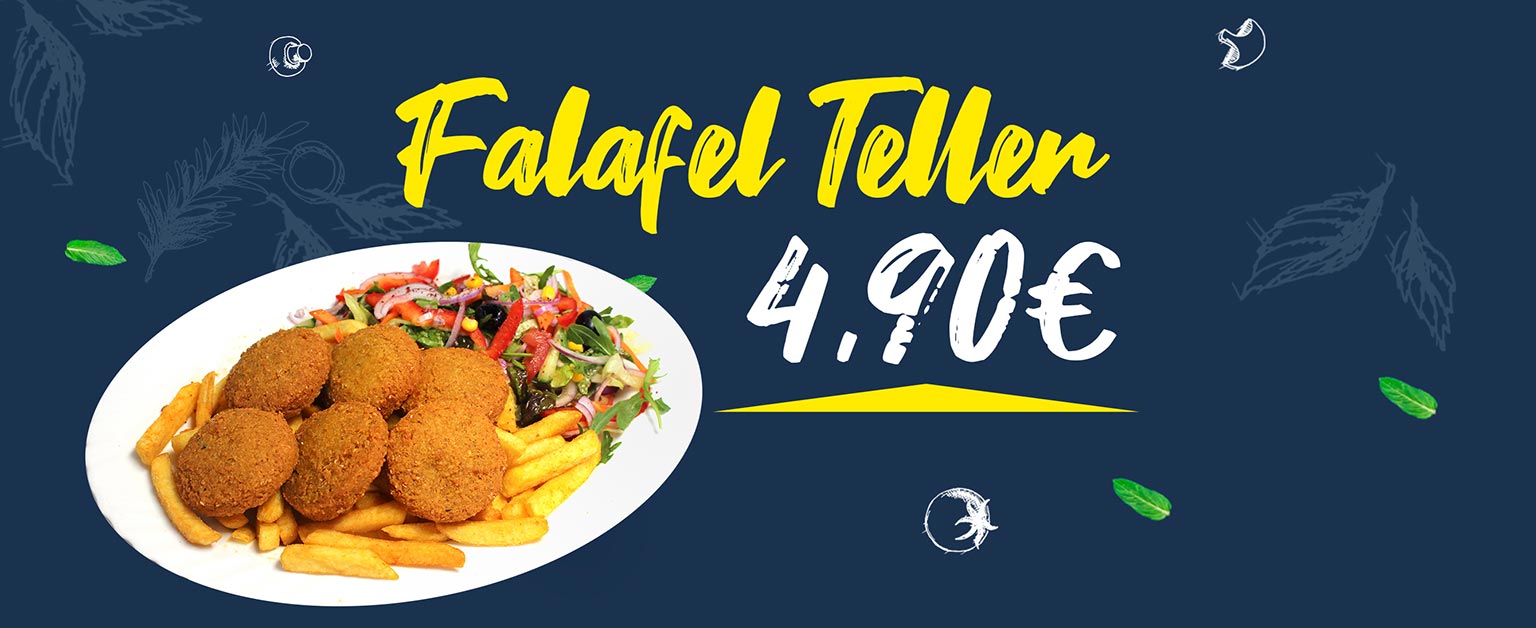 Falafel Teller Angebot